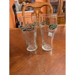 Carlsberg  Glasses A Set Of 2